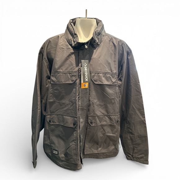 DRI DUCK Other - Dri-Duck 5325 Field Jacket Men's 3XL Charcoal‎ Grey Work Utility Coat NWT